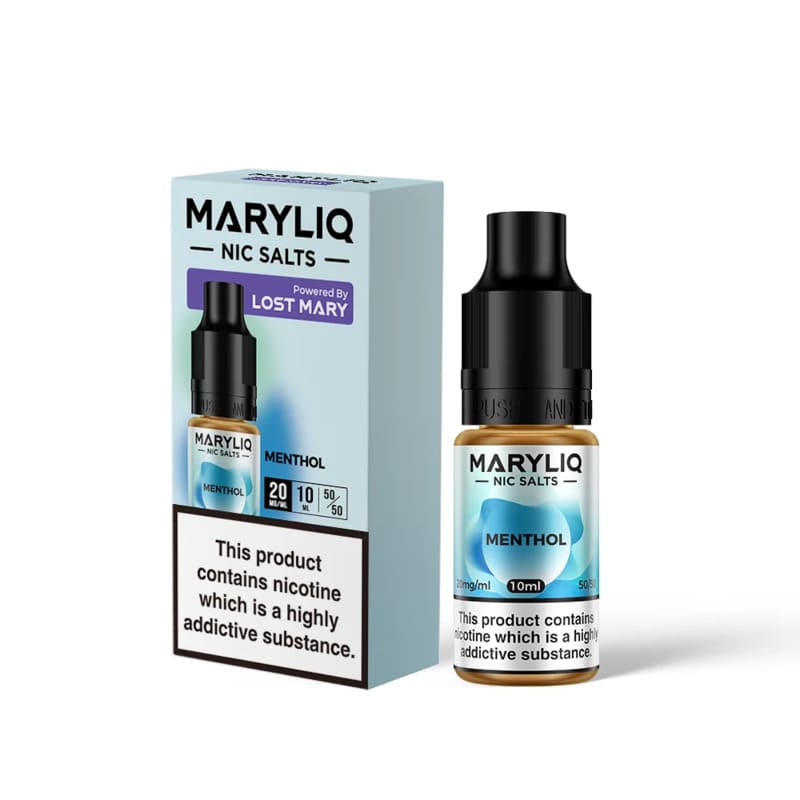 Sel de Nicotine Lost Mary Maryliq Menthol 10ml 10 mg | VAPEVO