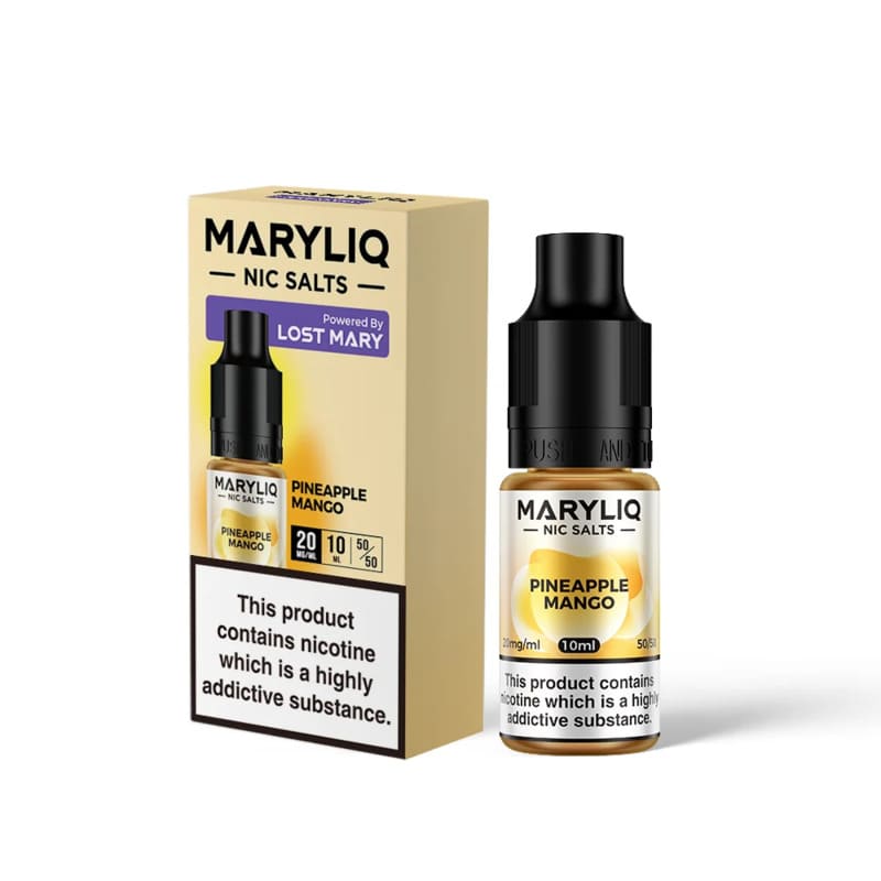 Sel de Nicotine Lost Mary Maryliq Pineapple Mango 10ml 10 mg | VAPEVO