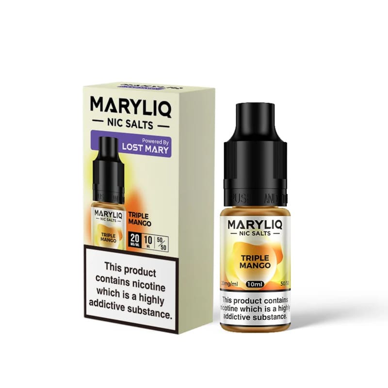 Sel de Nicotine Lost Mary Maryliq Triple Mango 10ml 10 mg | VAPEVO