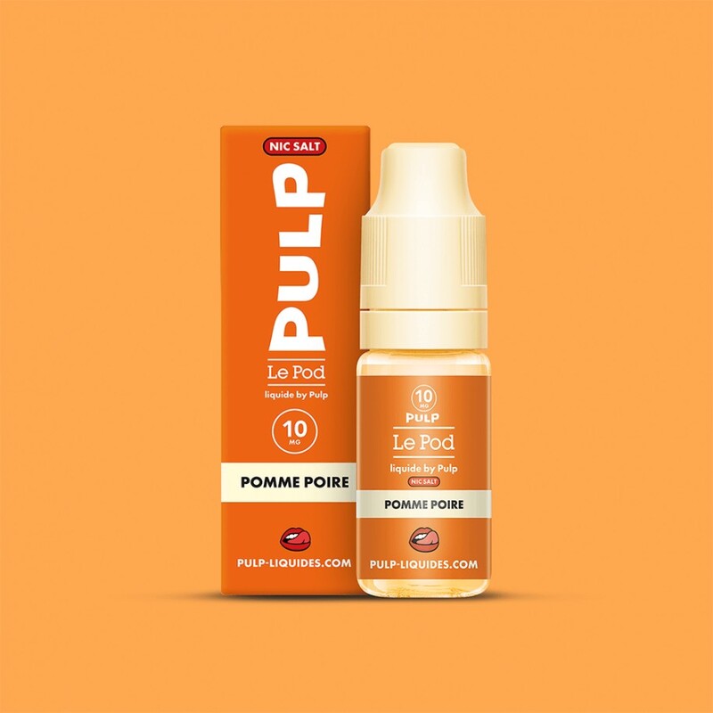 Sel de Nicotine Pulp Le Pod Pomme Poire 10ml 0 mg | VAPEVO