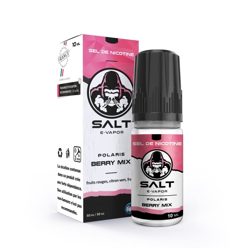 Sel de Nicotine Salt E-Vapor Polaris Berry Mix 10ml 10 mg | VAPEVO