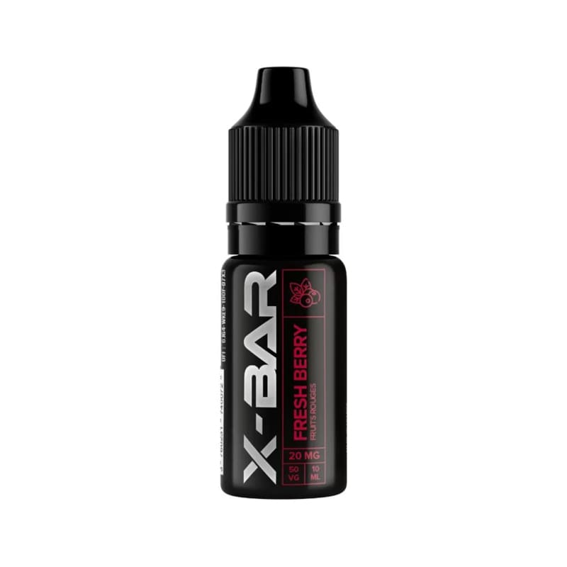 Sel de Nicotine X-Bar Fresh Berry 10ml 10 mg | VAPEVO