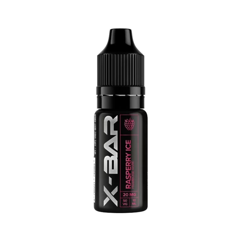 Sel de Nicotine X-Bar Raspberry Ice 10ml 10 mg | VAPEVO