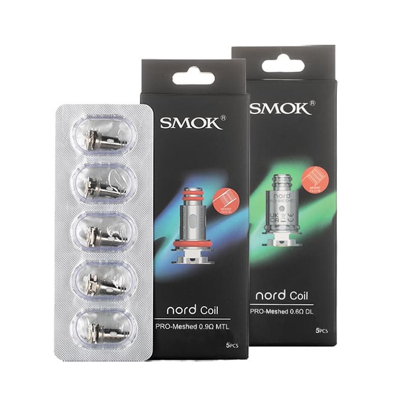 SMOKTECH Nord Pro - Pack de 5 Résistances-Mesh 0.6 ohm DL-VAPEVO
