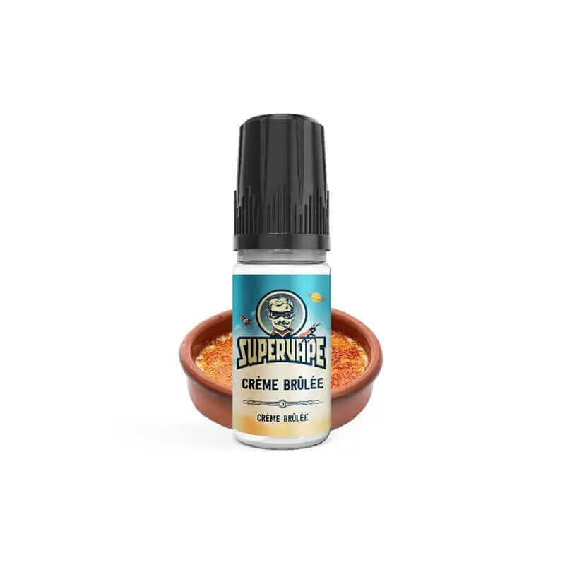 SUPERVAPE Crème Brûlée - Arôme Concentré 10ml-VAPEVO