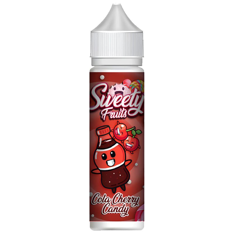 SWEETY FRUITS Cola Cherry - E-liquide 50ml-0 mg-VAPEVO