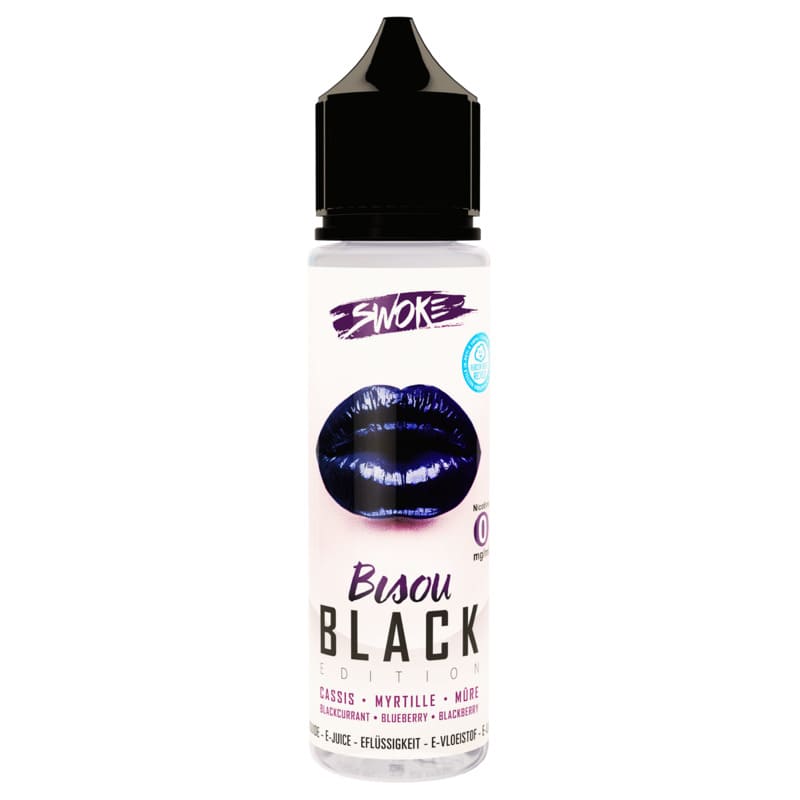 SWOKE Bisou Black - E-liquid 50ml SWOKE Bisou Black - E-liquid 50ml