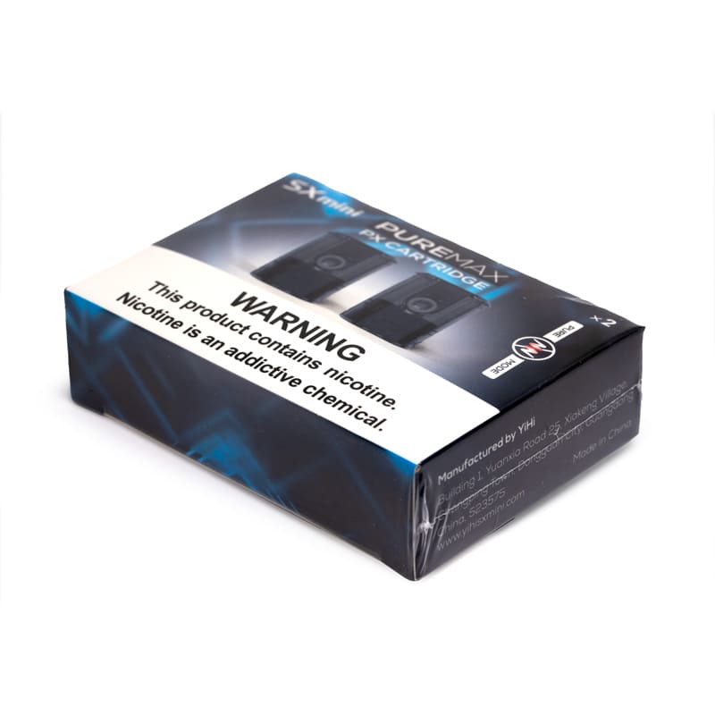 SX MINI Puremax - Pack de 2 Cartouches Pod 4ml-0.6 ohm-VAPEVO