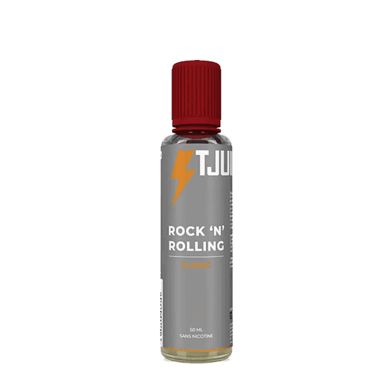 T-JUICE Rock N Rolling - E-liquide 50ml (DDM 10/2022) 0 mg | VAPEVO