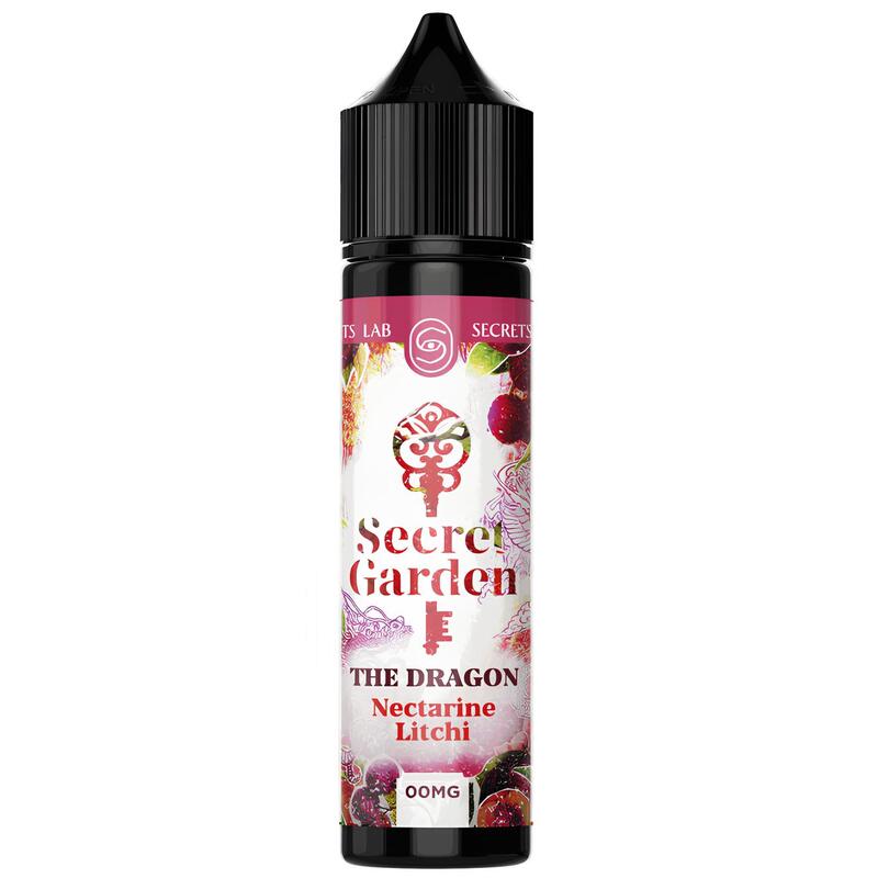 E-liquide The Dragon 50ml 0mg – Secret Garden