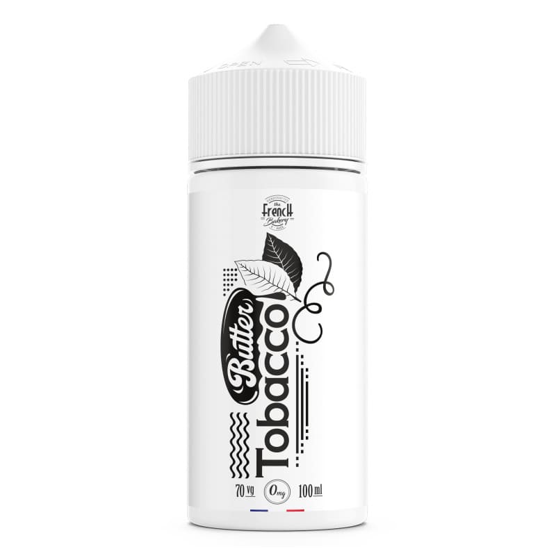 THE FRENCH BAKERY E-liquid Butter Tobacco 50ml VAPEVO THE FRENCH BAKERY E-liquid Butter Tobacco 50ml VAPEVO
