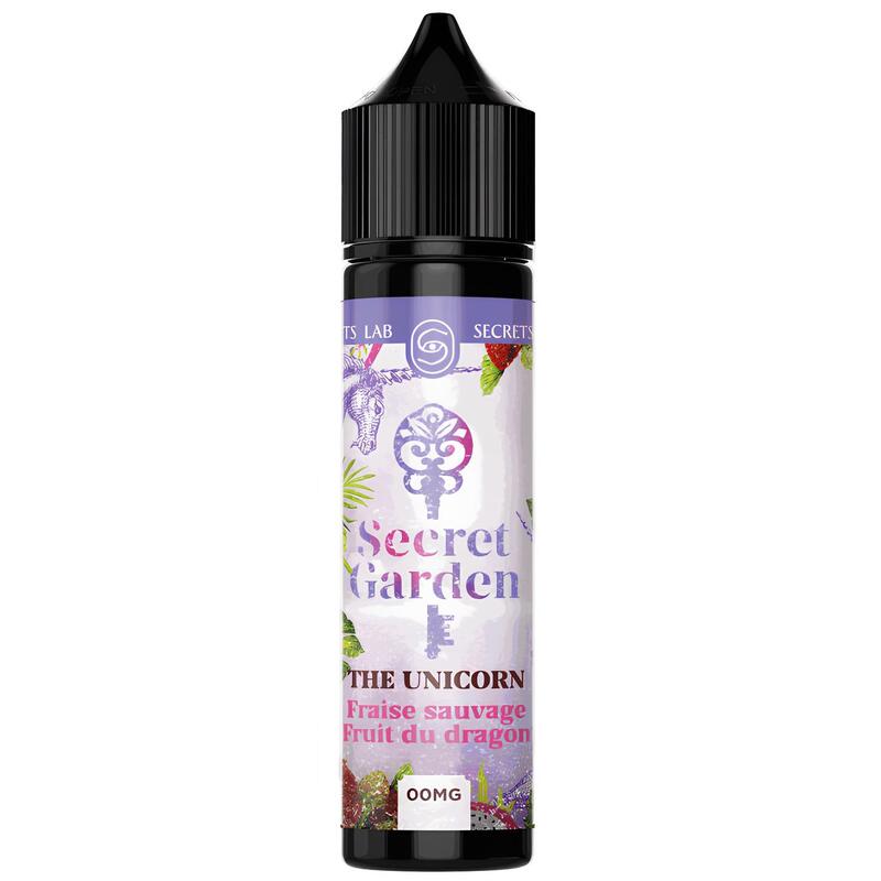 E-liquide The Unicorn 50ml 0mg – Secret Garden
