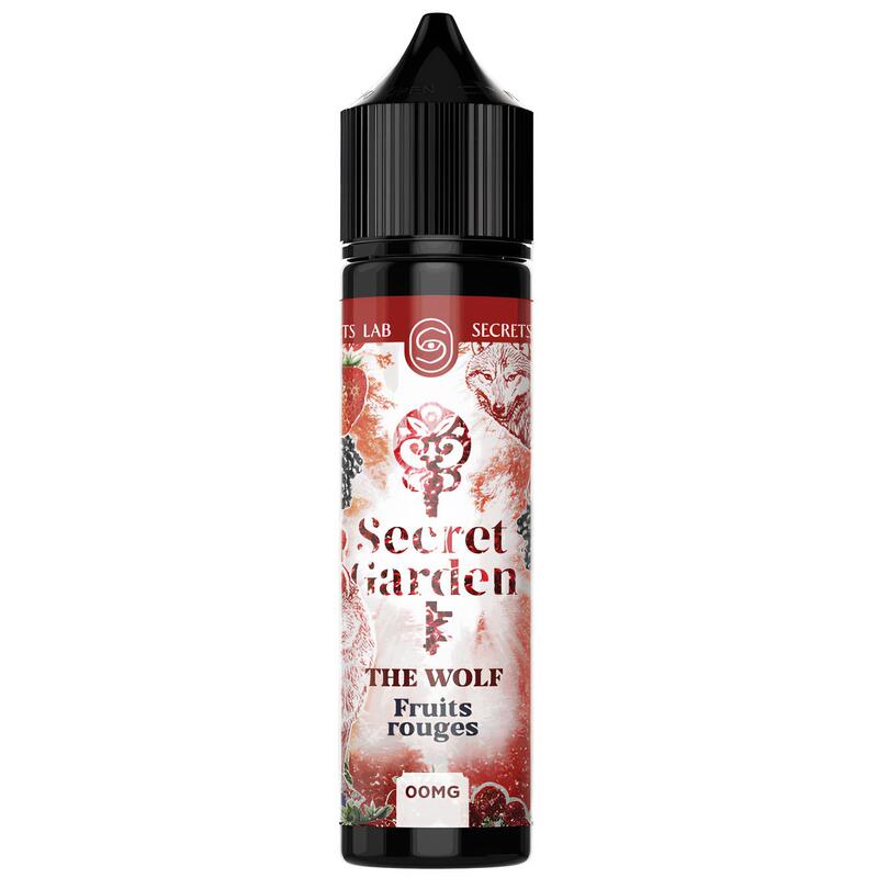 E-liquide The Wolf 50ml 0mg – Secret Garden