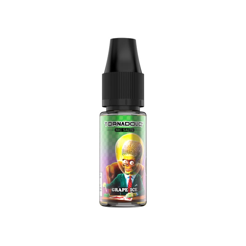 TORNADOLIQ Grape Ice - Sel de nicotine 10ml-10 mg-VAPEVO