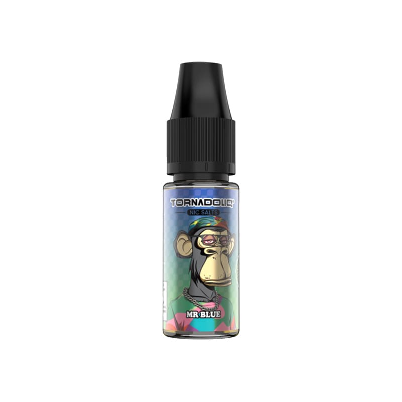 TORNADOLIQ Mr Blue - Sel de nicotine 10ml-10 mg-VAPEVO