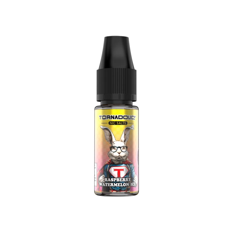 TORNADOLIQ Raspberry Watermelon Ice - Sel de nicotine 10ml-10 mg-VAPEVO