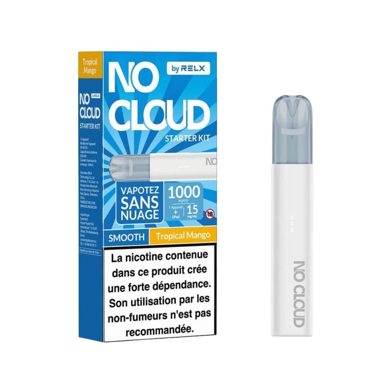 Kit Relx No Cloud Smooth - 350mAh
