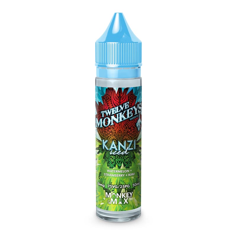 TWELVE MONKEYS Kanzi Iced - E-liquide 50ml 0mg | VAPEVO