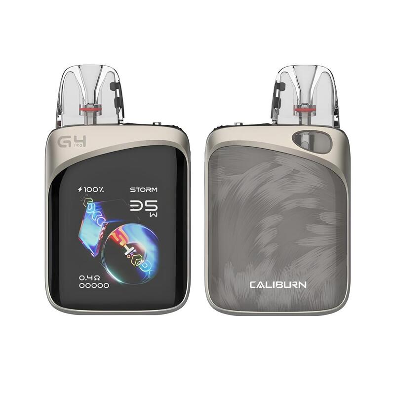 UWELL Caliburn G4 Pro Koko - Kit E-Cigarette 35W 2000mAh 3ml-Cosmic Gray-VAPEVO