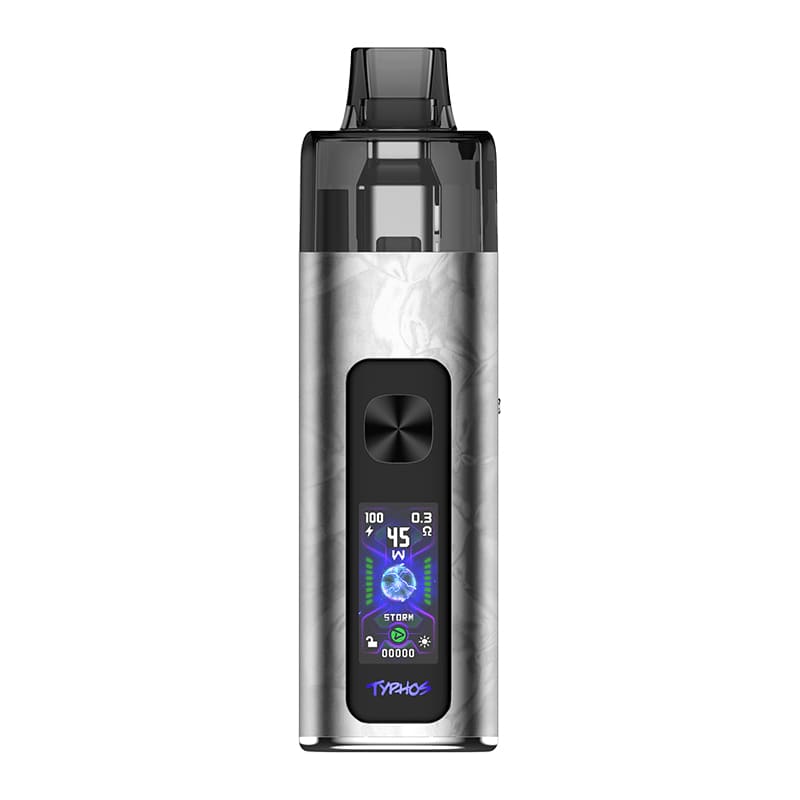 UWELL Typhos MTL/RDL - Kit E-Cigarette 45W 2000mAh 6ml-Starlight Silver-VAPEVO