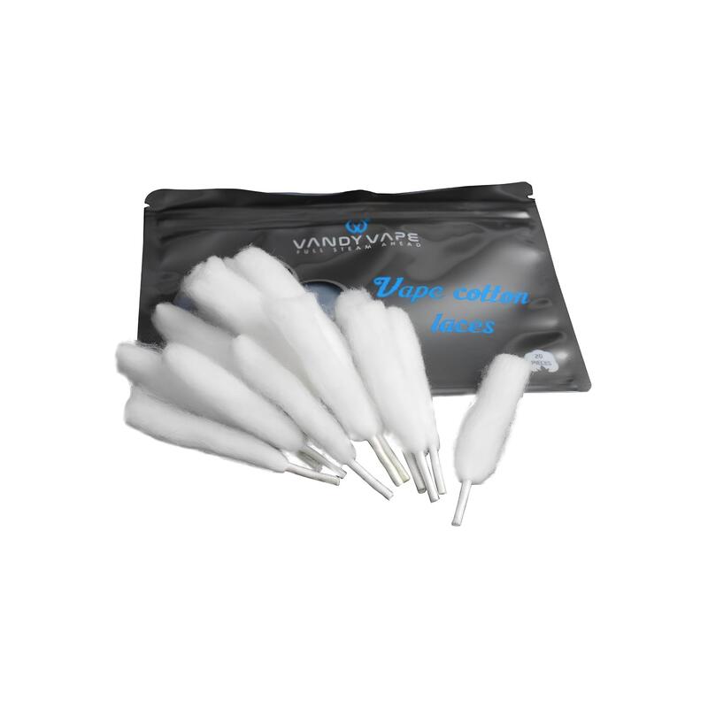 VANDY VAPE - Sachet de 20 Lacets en Coton | VAPEVO