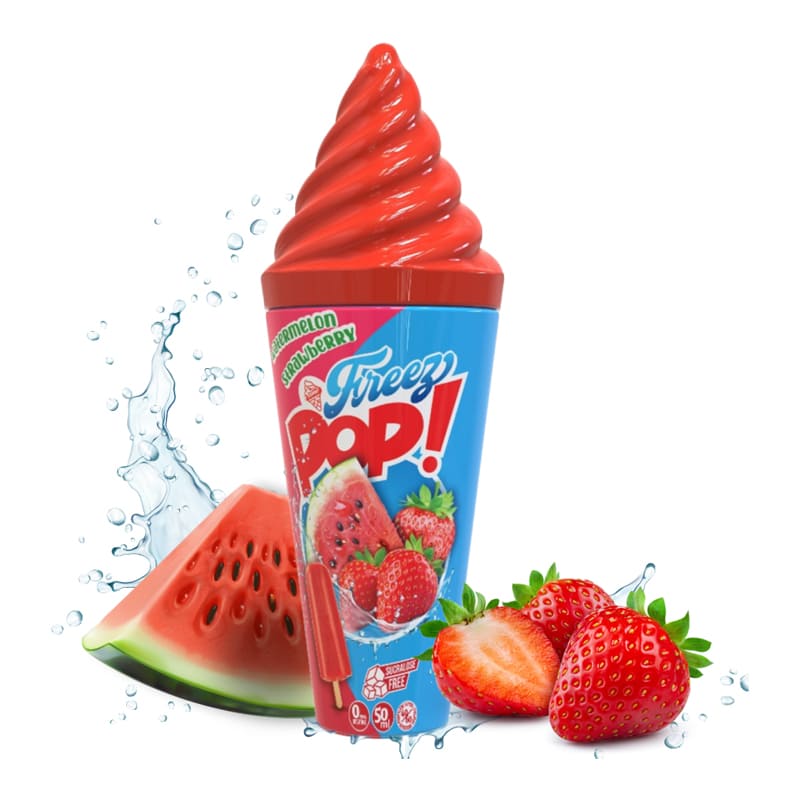 VAPE MAKER Freez Pop - Watermelon Strawberry - E-liquid 50ml VAPE MAKER Freez Pop - Watermelon Strawberry - E-liquid 50ml