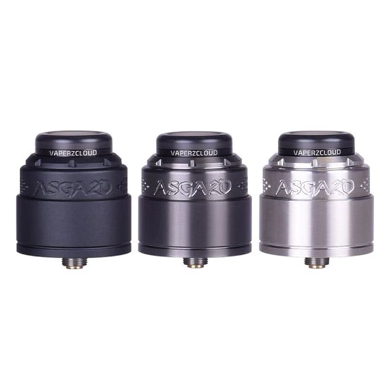 VAPERZ CLOUD Asgard 2 RDA - Atomiseur Reconstructible 30mm-Stainless Steel-VAPEVO