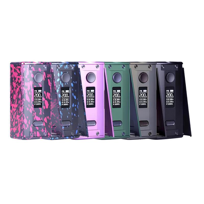 VAPERZ CLOUD Hammer Of God 200 - Box Mod 200W-Classic Black-VAPEVO