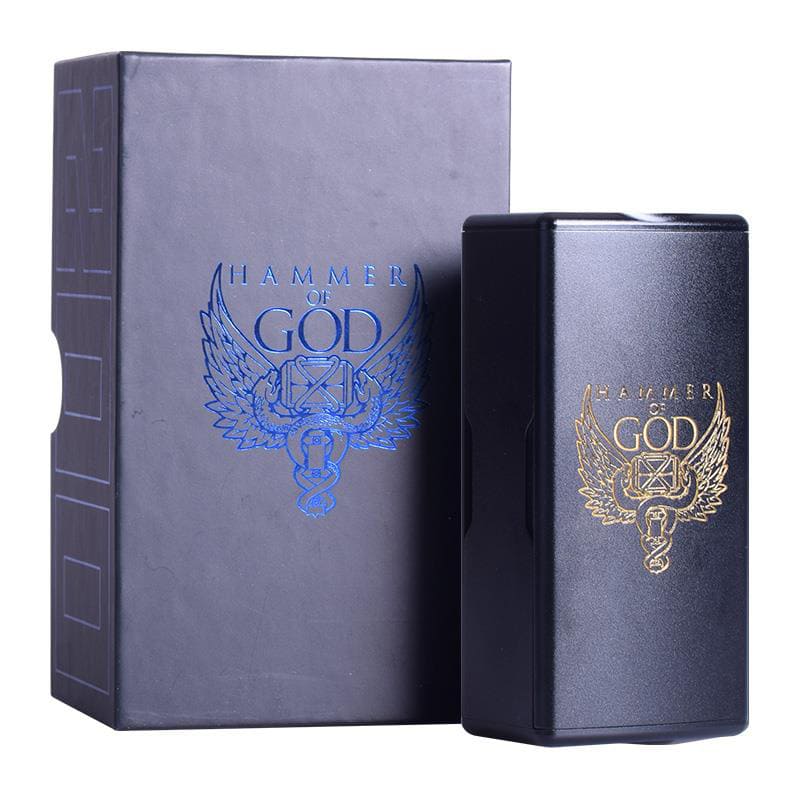 VAPERZ CLOUD Hammer Of God 200 - Box Mod 200W-Classic Black-VAPEVO