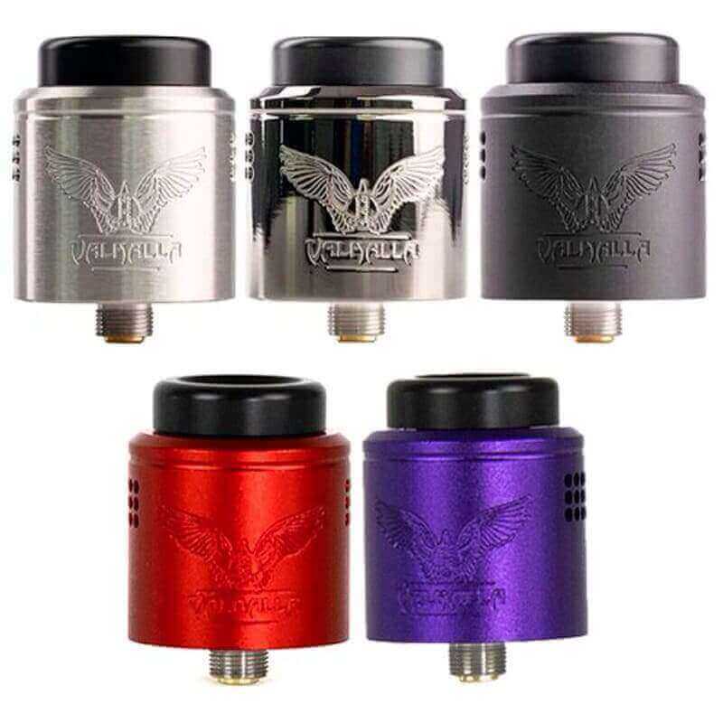 VAPERZ CLOUD Valhalla V2 Micro RDA - Atomiseur Reconstructible 25mm-Gunmetal-VAPEVO
