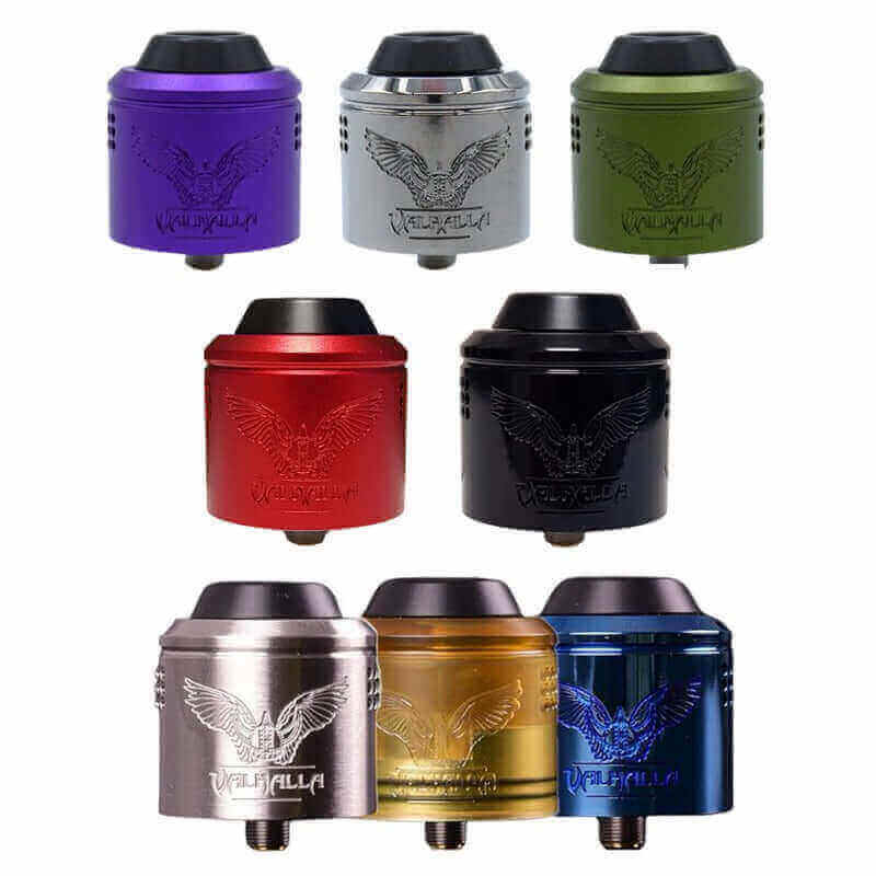 VAPERZ CLOUD Valhalla V2 Mini RDA - Atomiseur Reconstructible 30mm-Polish SS-VAPEVO