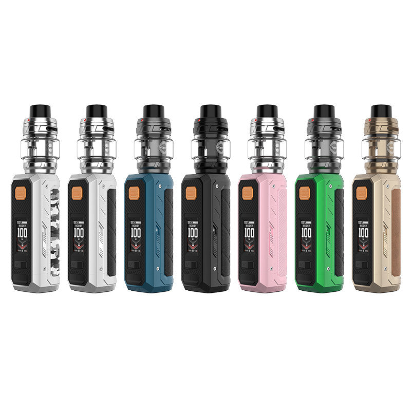 VAPORESSO Armour Ultra - Kit E-Cigarette 100W 5500mAh 6ml-Obsidian Black-VAPEVO