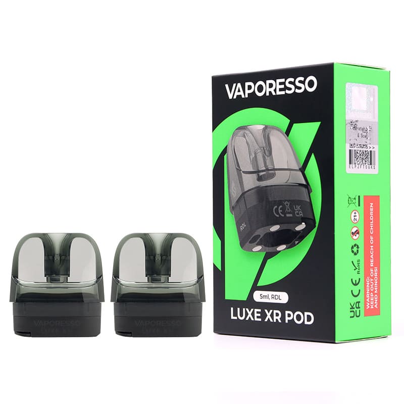 VAPORESSO Luxe X/XR/XR Max - Pack de 2 Cartouches Pod 5ml-DTL-VAPEVO