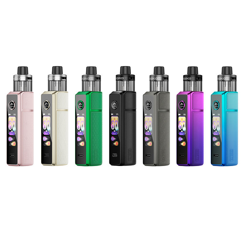 VOOPOO Drag X3 - Kit E-Cigarette 80W 5ml-Moss Green-VAPEVO
