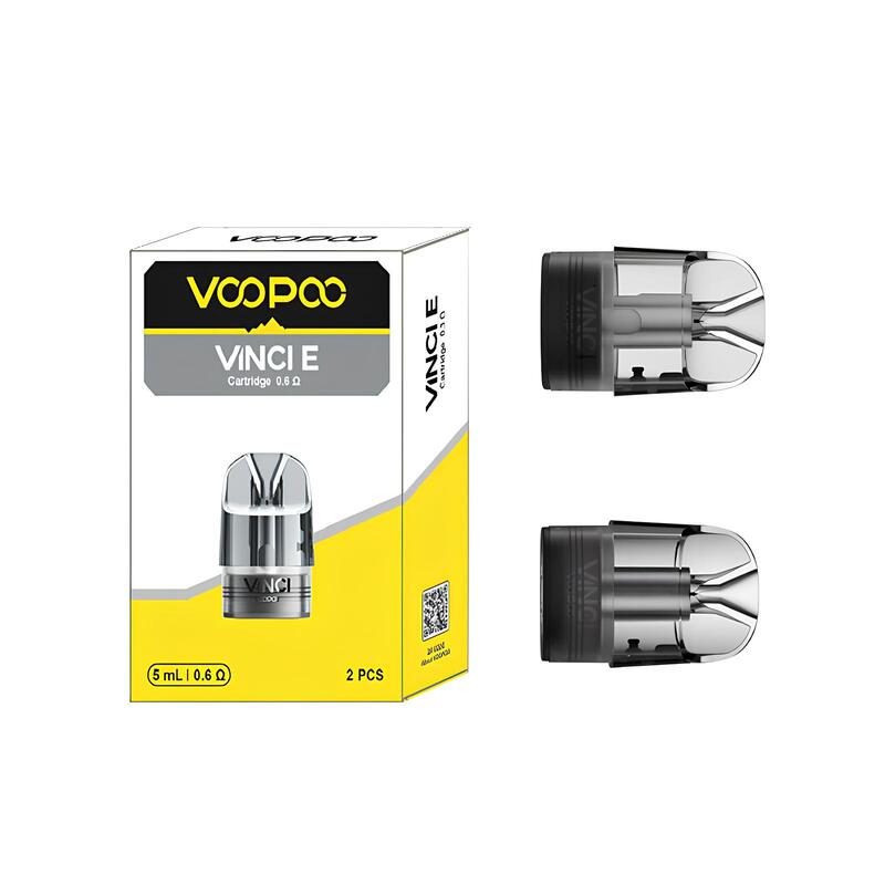 VOOPOO Vinci E - Pack de 2 Cartouches Pod 5ml-0.6 ohm-VAPEVO