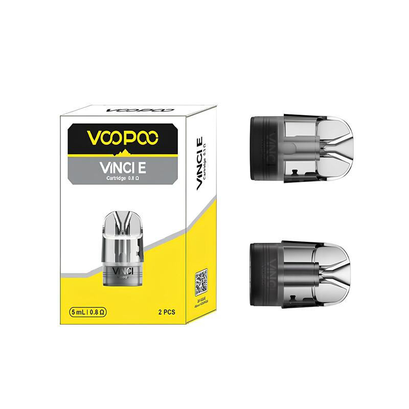 VOOPOO Vinci E - Pack de 2 Cartouches Pod 5ml-0.8 ohm-VAPEVO