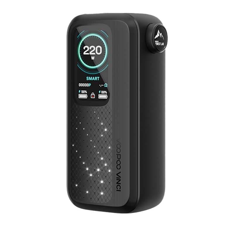 VOOPOO Vinci Spark 220 - Box Mod 220W-Midnight Black-VAPEVO