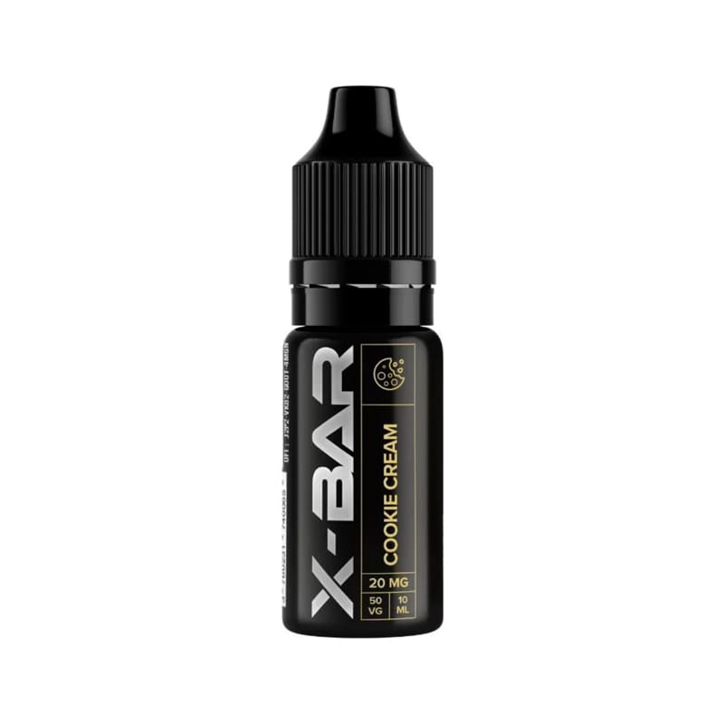 X-BAR Cookie Cream - Sel de nicotine 10ml-10 mg-VAPEVO