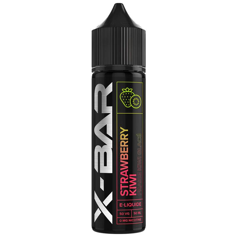 X-BAR Fraise Kiwi - E-liquide 50ml-0 mg-VAPEVO