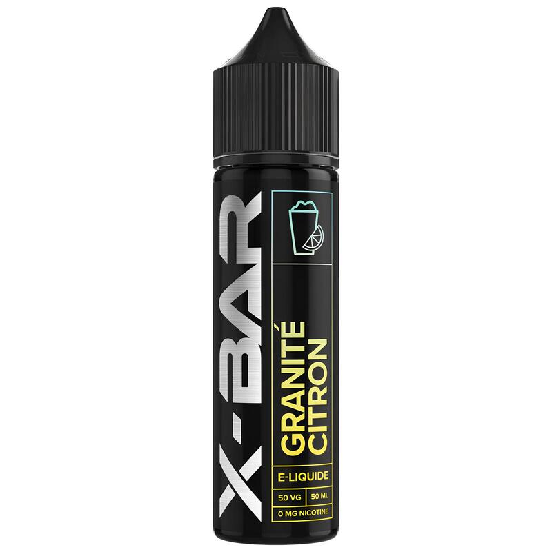 X-BAR Granita Citron - E-liquide 50ml-0 mg-VAPEVO