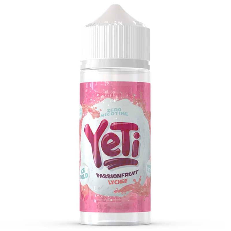 YETI Ice Cold Passionfruit Lychee - E-liquide 100ml-0 mg-VAPEVO