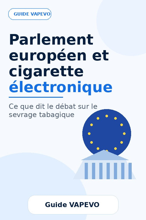 Le Parlement européen avoue que la cigarette électronique peut etre efficace pour le sevrage tabagique