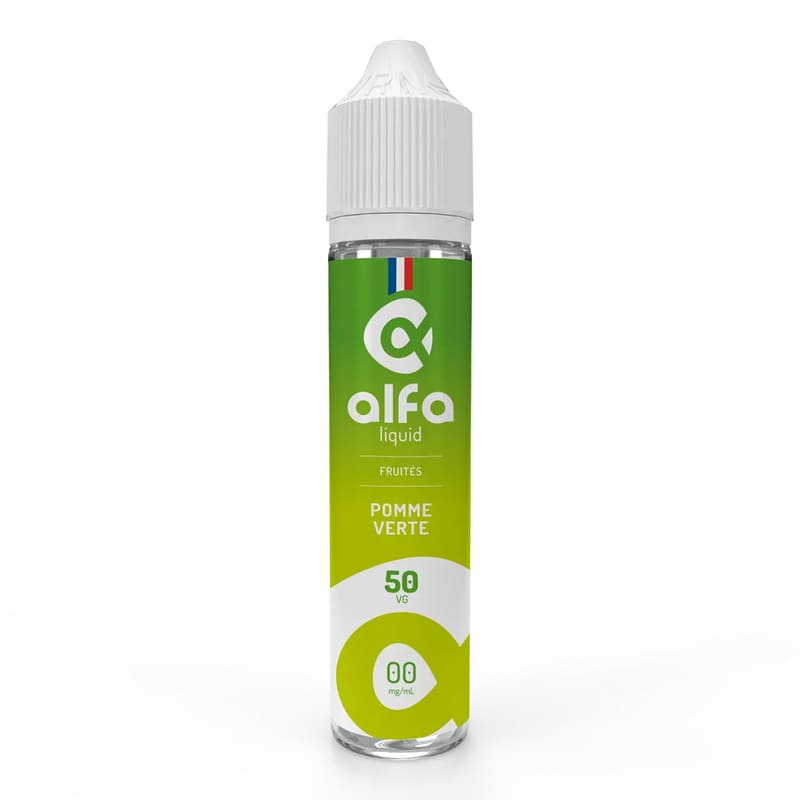 E-liquide Pomme Verte 50ml - Alfaliquid