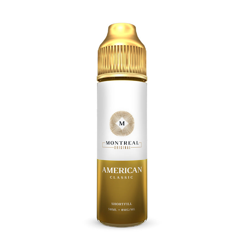 E-liquide Montreal Original American Classic 50ml 0mg