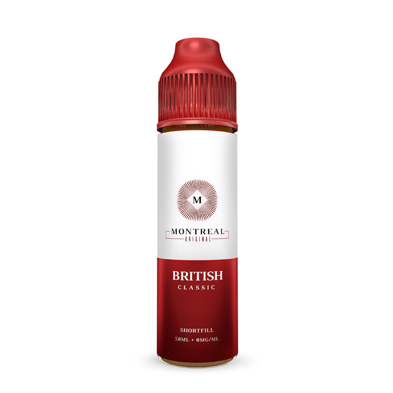 E-liquide Montreal Original British Classic 50ml 0mg