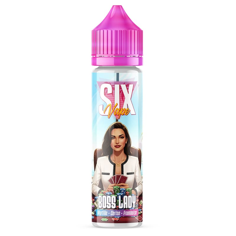 E-liquide Boss Lady 50ml 0mg – SIX Vape