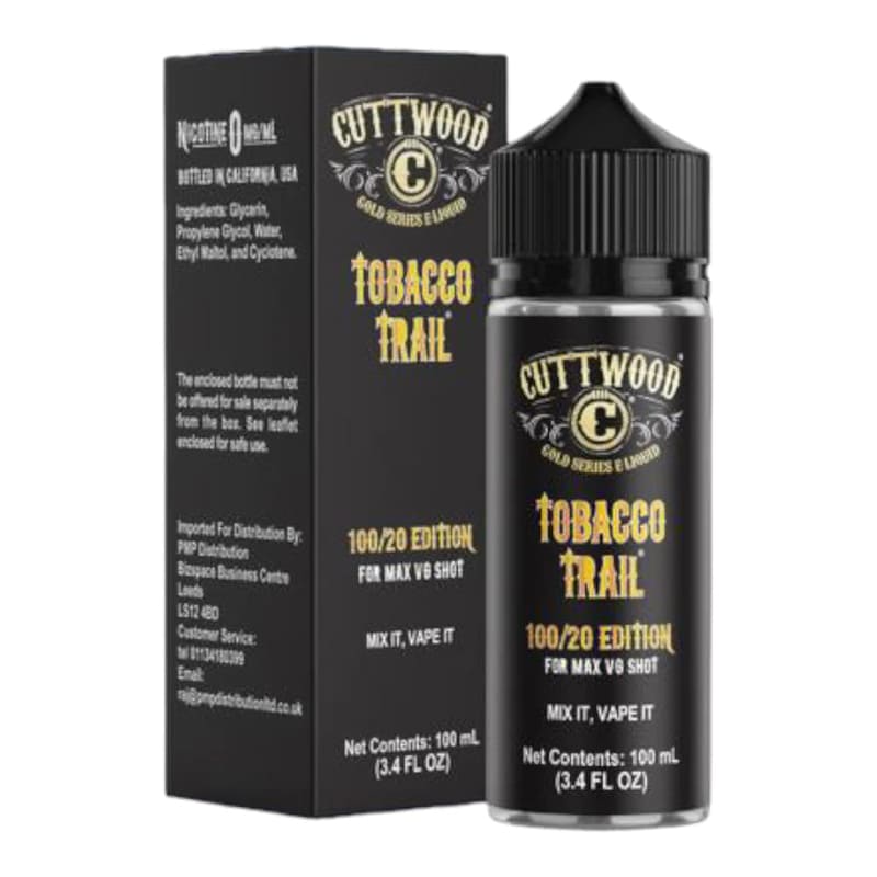 CUTTWOOD Classic Tobacco Trail - E-liquide 100ml