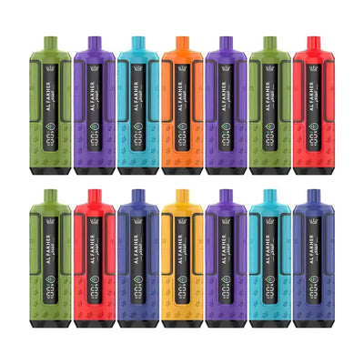AL FAKHER CROWN BAR HyperMax Advanced 30K - Puff Rechargeable 6mg Pineapple Ice | VAPEVO
