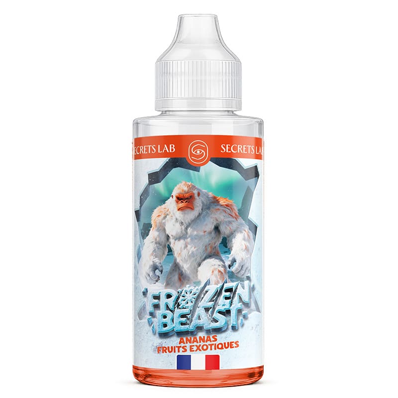 E-liquide Secret's Lab Frozen Beast Ananas Fruits Exotiques 50ml/100ml 0mg