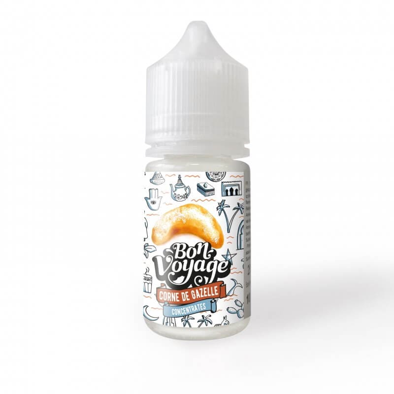 Arôme Concentré Bon Voyage Corne de Gazelle 30ml | VAPEVO